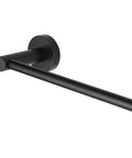 Black Cuttable Single Towel Rail Lucid PIN - 800mm