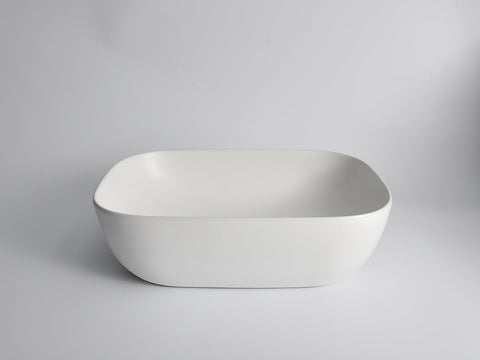 Claya - Oval-46-MW Oval Basin, Matte White