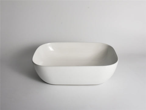 Claya - Oval-46 Oval Basin, Gloss White