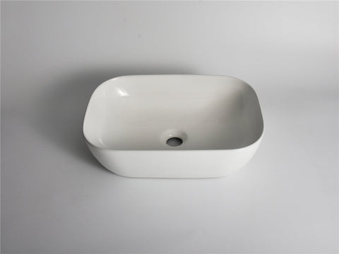 Claya - Oval-46 Oval Basin, Gloss White
