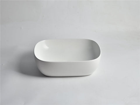 Claya - Oval-48-MW Oval Basin, Matte White