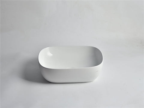 Claya - Oval-48 Oval Basin, Gloss White
