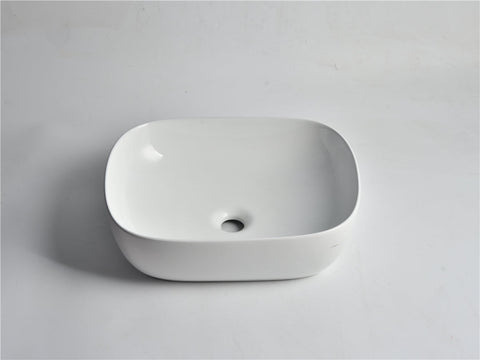 Claya - Oval-48 Oval Basin, Gloss White