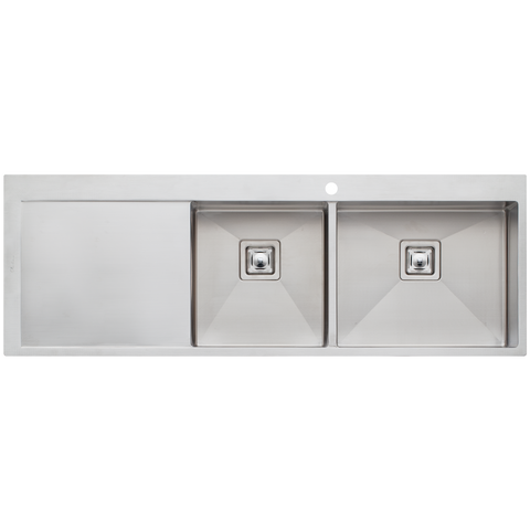 Oliveri - Professional Series 1 & 3/4 Bowl Topmount Sink with Drainer