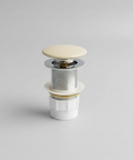 Peach Fuzz Pop-up waste 32 mm Non-over Flow with Matte Ceramic Cap