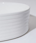 Pill-60-Fluted-Matte white basin