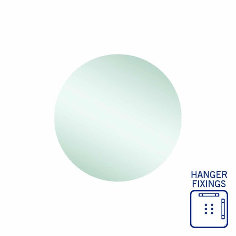 Rio Polished Edge Round Mirror