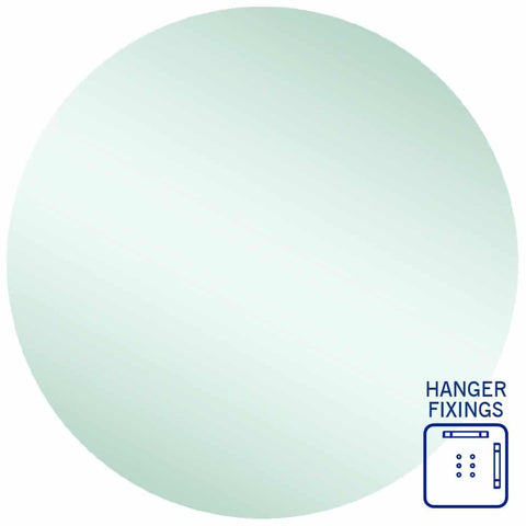 Rio Polished Edge Round Mirror