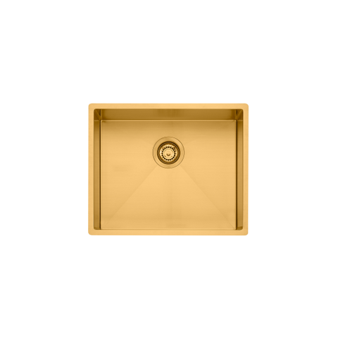 Oliveri Spectra Single Bowl Sink Brushed Gold SB50AU