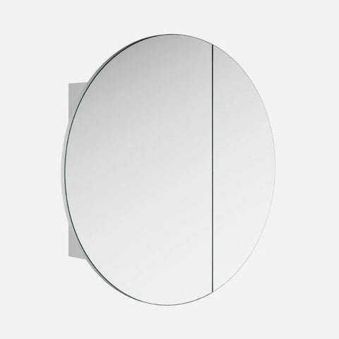 Alpine - Natasha Round Mirror Cabinet 80cm