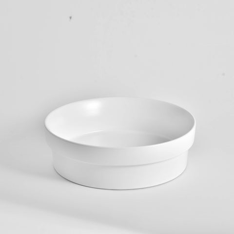 Claya - Semi-40-MW Semi Insert Basin, Matte White