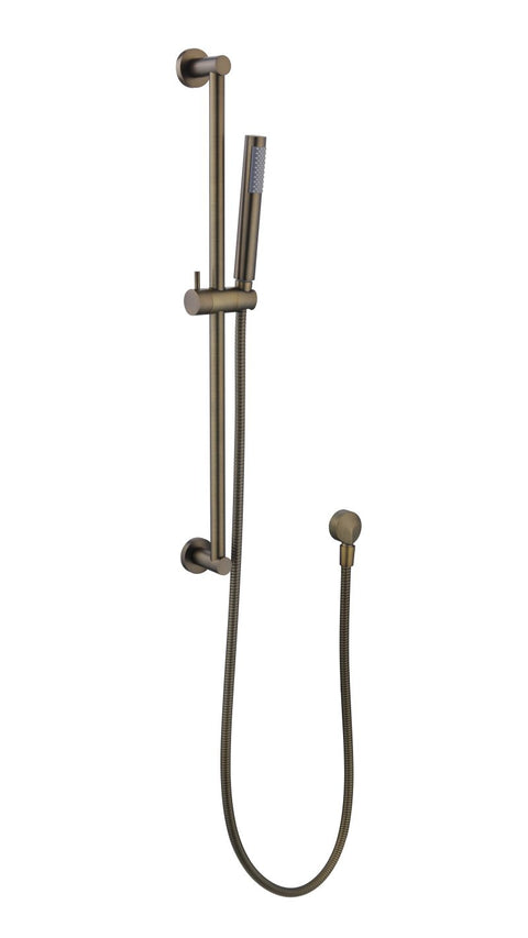 Modern National - Star Hand Shower On Rail Antique Brass