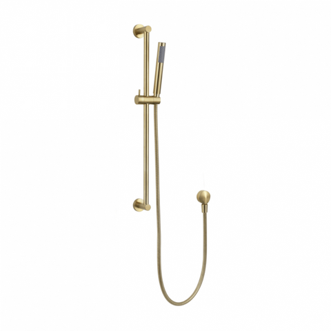 Modern National - Star Hand Shower On Rail Brushed Bronze