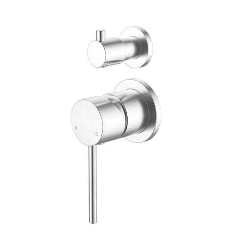 Modern National - Star Mini Shower Diverter Mixer Small Backplate