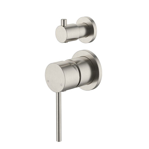 Modern National - Star Mini Shower Diverter Mixer Small Backplate