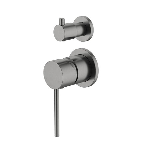 Modern National - Star Mini Shower Diverter Mixer Small Backplate