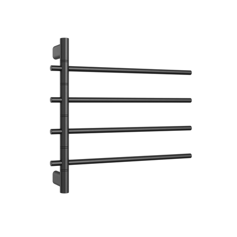 Thermogroup - 240V Round Swivel Heated Towel Rail W595xH540xD104mm