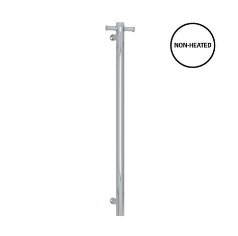 Thermogroup - Round Vertical Heated Towel Rail W142xH900xD100mm