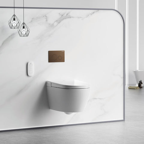 Lafeme Sesto Inwall Cistern Wall Hung Smart Toilet