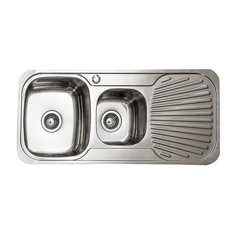 Linkware - Sydenham Stainless Steel Kitchen Sink  1 & 3/4 Bowl