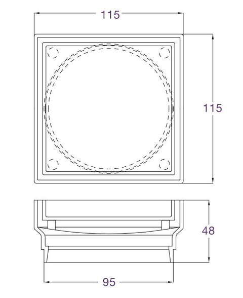 Modern National - Tile Insert 95mm