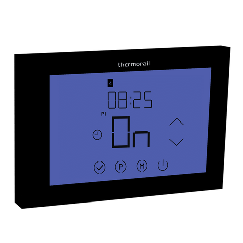Thermogroup - Landscape Touch Screen 7 Day Timer - White