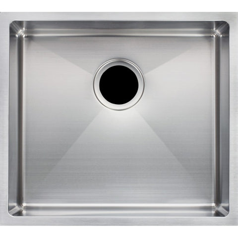 Chrome Stainless Steel Single Bowl Kitchen Sink 500x440x230mm