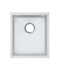 Chrome Stainless Steel Single Bowl Kitchen Sink 390x450x215mm