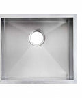 Chrome Stainless Steel Single Bowl Kitchen Sink 510x450x230mm