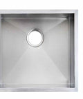 Chrome Stainless Steel Single Bowl Kitchen Sink 440x440x205mm