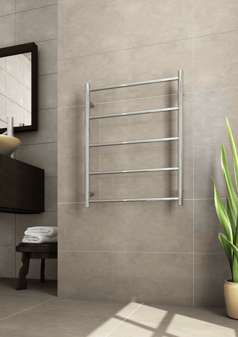 Thermogroup - Round Ladder Heated Towel Rail W630xH800xD122mm