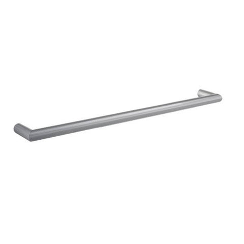 Thermogroup - 12V Round Single Bar Heated Towel Rail W632xH32xD100mm