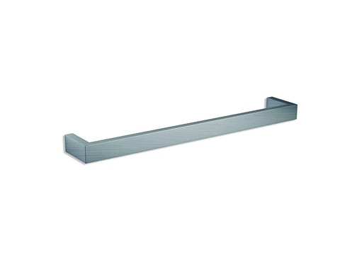 Thermogroup - 12V Square Single Bar Heated Towel Rail W632xH40xD100mm