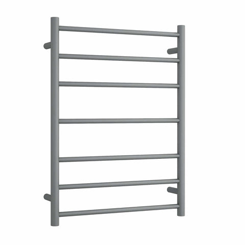 Thermogroup -  Gun Metal Round Ladder Heated Towel Rail