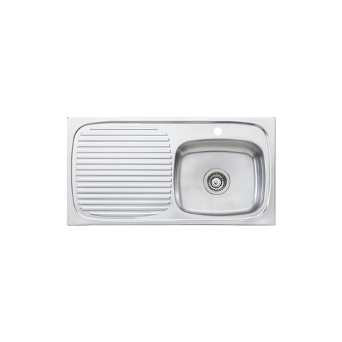 Oliveri - Ultraform Single Bowl Sink With Drainer