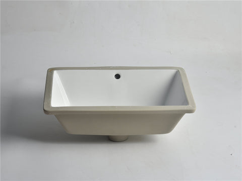 Claya - UM-5334 Undermount Basin, Gloss White