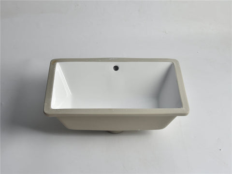 Claya - UM-5334 Undermount Basin, Gloss White