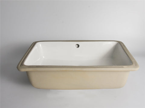 Claya - UM-5337 Undermount Basin, Gloss White