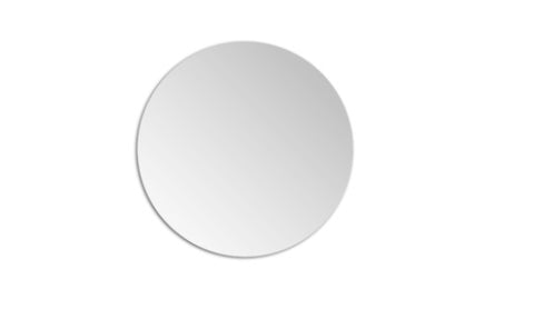 POSEIDON -  Frameless Round Mirror Glue to the Wall