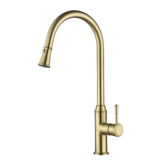 Modern National - Montpellier Pullout Kitchen Mixer Brushed Bronze