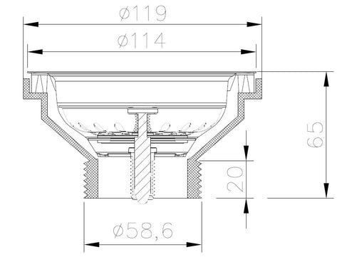 Modern National - Sink Drainer in 4 Colours