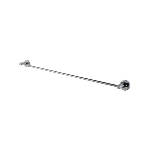 Chrome Cuttable Single Towel Rail Lucid PIN - 800mm