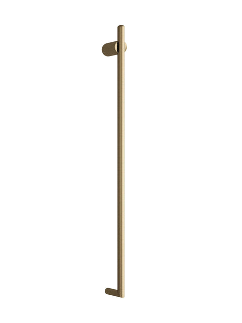 Thermogroup - 240V Round Vertical Heated Towel Rail W45xH900xD80mm