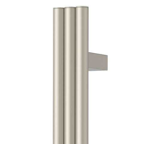 Thermogroup - 12V Round Vertical Heated Towel Rail W900xH75xD100mm
