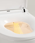 Warm air drying function on the Lafeme Crawford and Sesto smart toilet