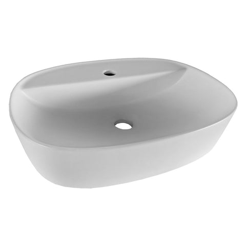 Alpine - Cassino Ceramic Basin Gloss White