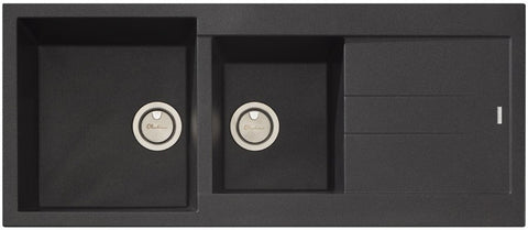 Oliveri - Santorini ST-BL1510 1 & 3/4  Reversible Topmount Granite Sink