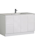 Aulic Alice 1200mm floor standing vanity shown in a finished bathroom