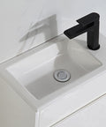 Aulic Brant 465mm floor standing vanity in a bathroom setting
