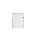 Gala Ceramic Top for the Aulic Brant 465mm wall hung vanity